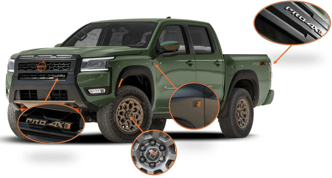 Premium Kromex decorative emblem