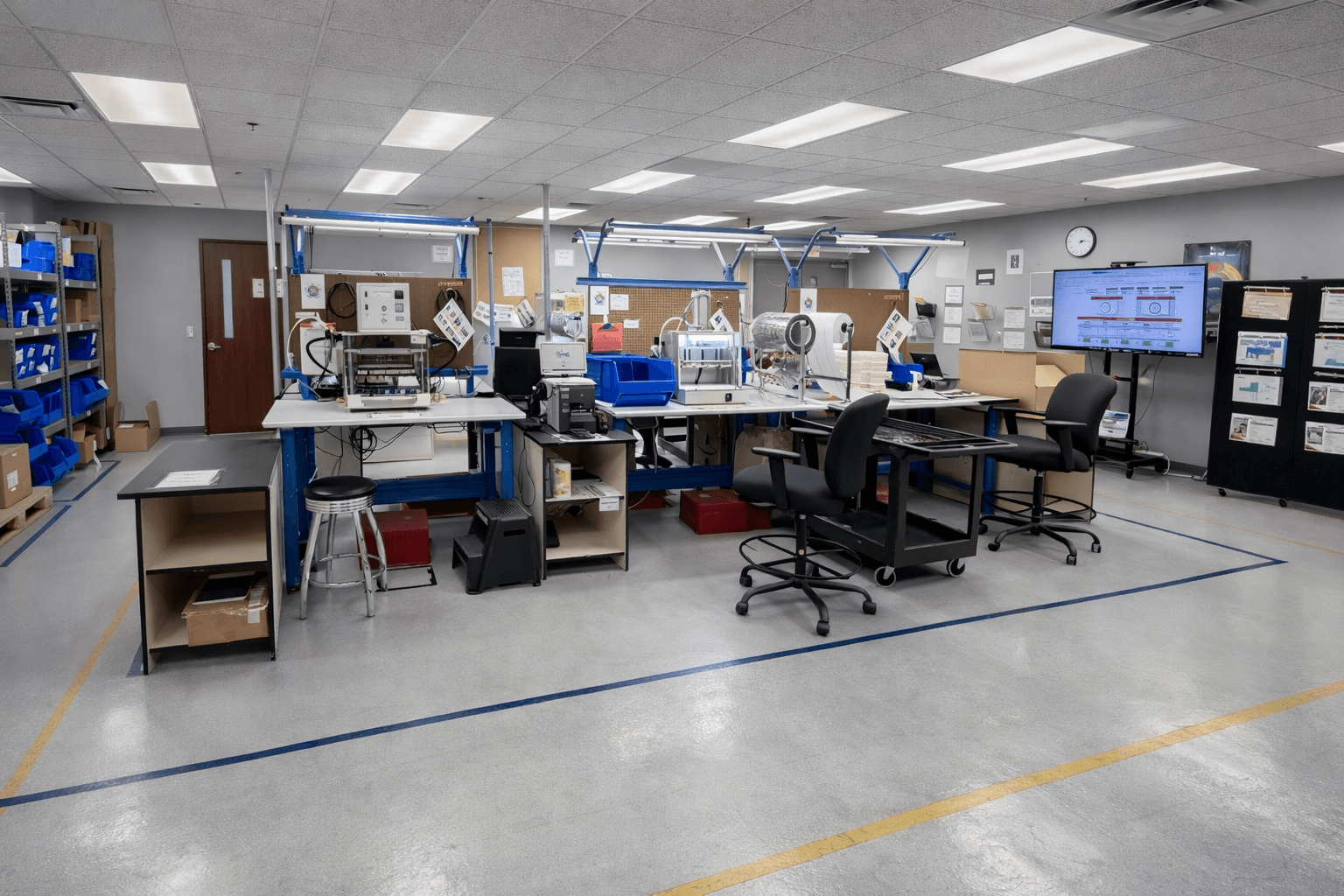 Livonia manufacturing line